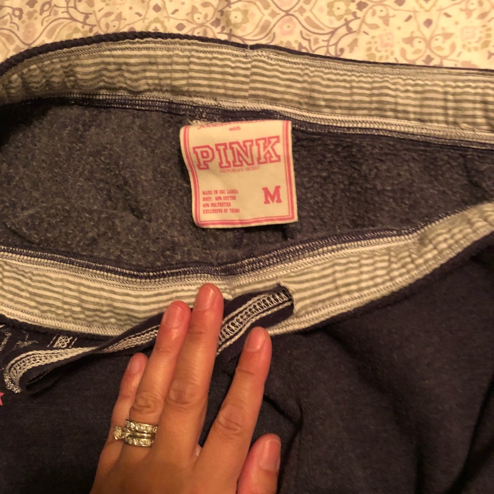 Vs pink huskies calf sweats